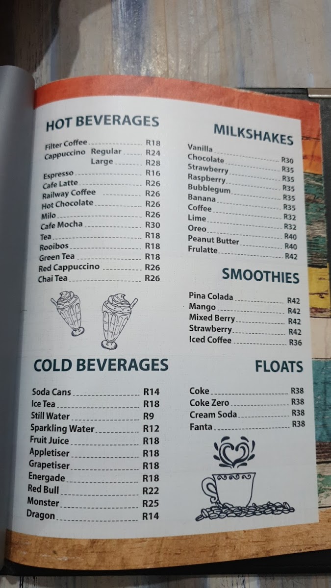 Menu The Venue At Route 162-2