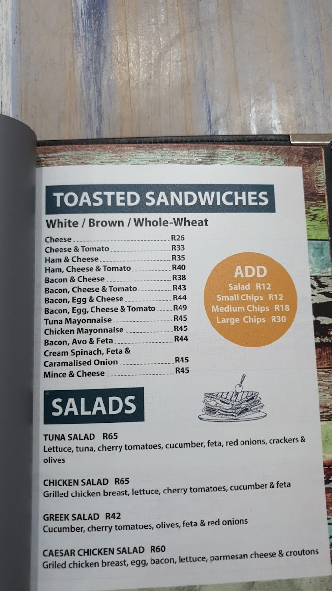 Menu The Venue At Route 162-4