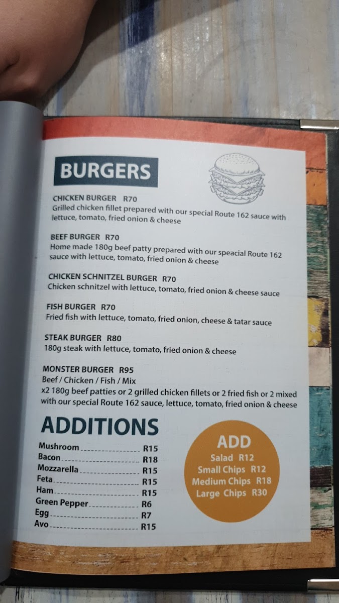 Menu The Venue At Route 162-6